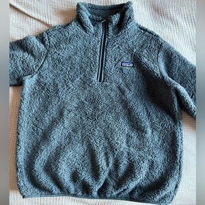 Patagonia Women’s Los Gatos Gray Quarter-Zip Fleece